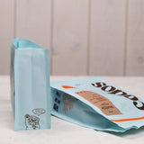 SOPP Kaffee im 250-g Beutel, Produktfoto mit zwei Verpackungen auf hellem Hintergrund