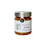 „Bergamotte-Orange-Marmelade von DeliGreece – Zitrusaufstrich mit 85 % frischer Frucht im Glas.