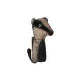 Fingerpuppe Dachs aus Filz