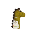 Fingerpuppe Drache aus Filz