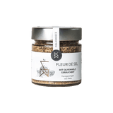 Fleur de Sel von DeliGreece – handgeschöpftes Meersalz aus Kreta, leicht mit Olivenholz geräuchert.