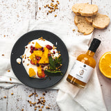 Orangen-Balsamico mit Joghurt und Früchten
