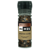 Spirit of Spice Gewürzmühle M21 Pfeffer Cuvée – edle Pfeffermischung mit schwarzem, weißem und grünem Pfeffer für Fleisch, Fisch und Gemüse
