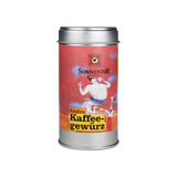 Aladins Kaffeegewürz in roter Metalldose