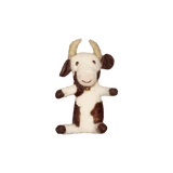 Fingerpuppe Kuh aus Filz